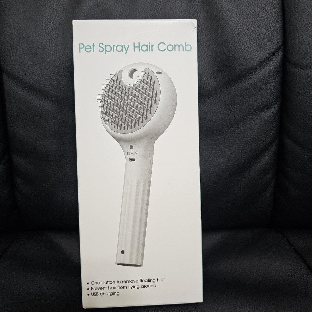 Altamia cat and dog steam brush 3 in 1 self cleaning pet grooming